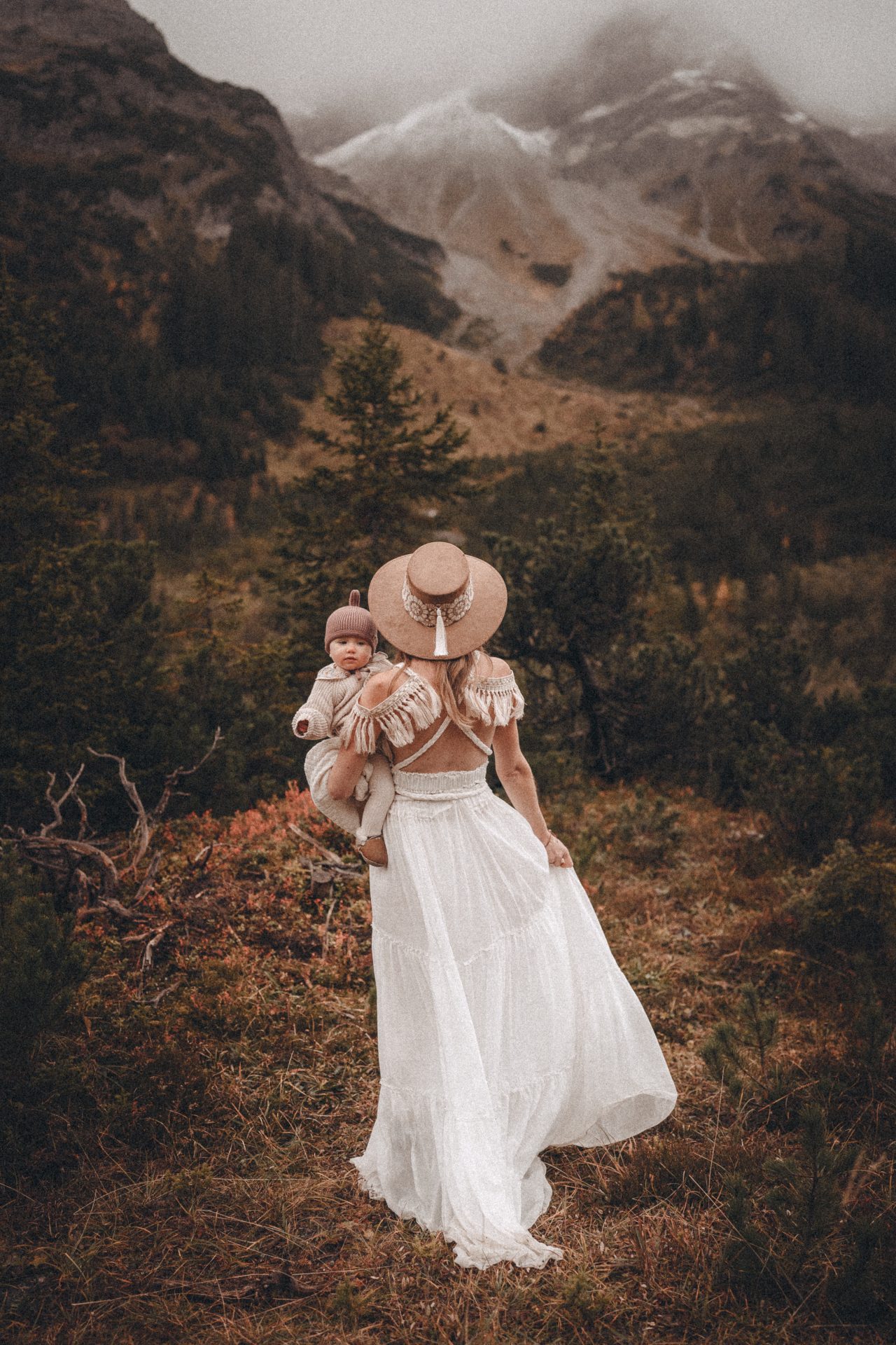 Abenteuershooting in den Bergen