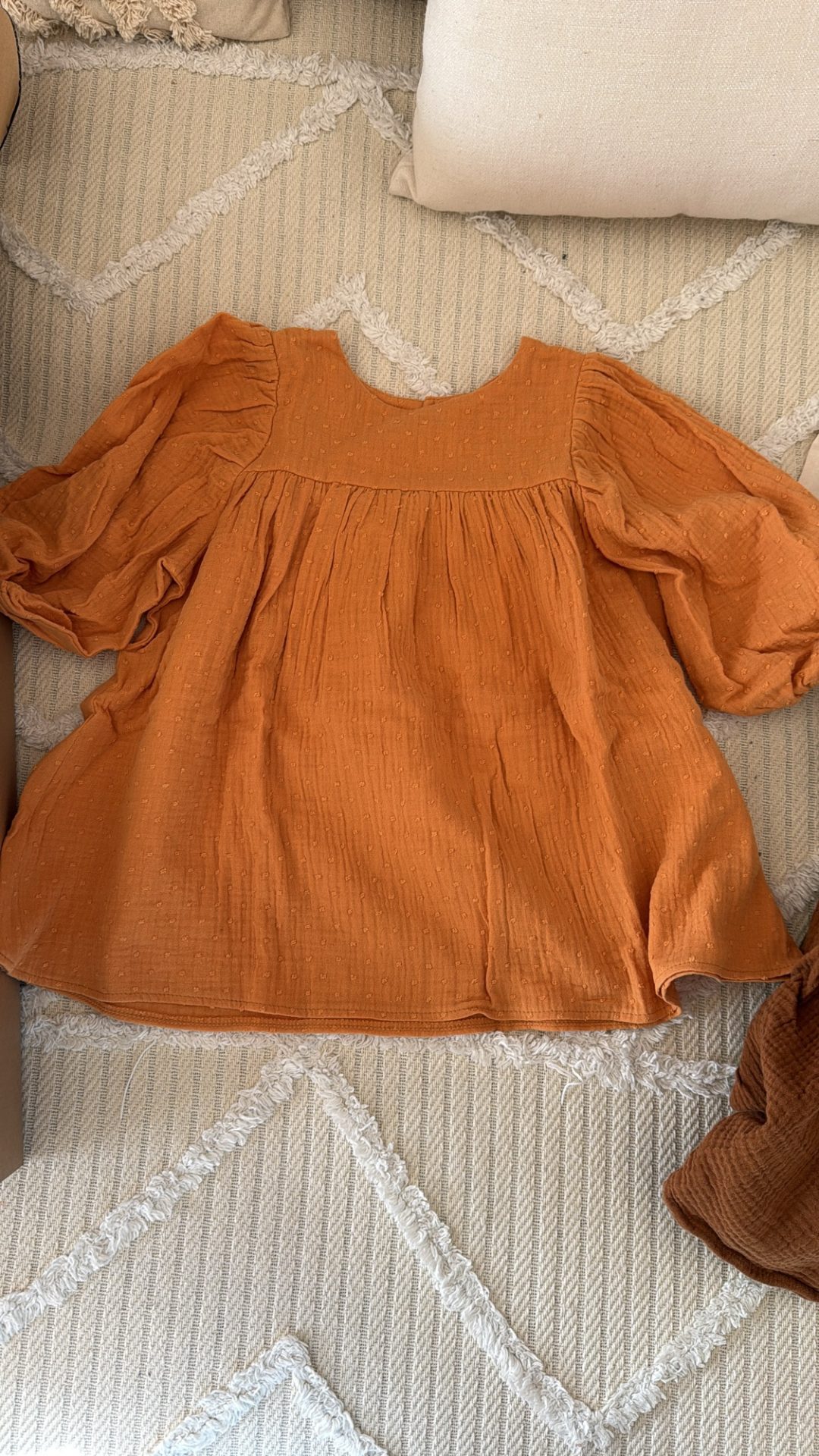 Kleid orange