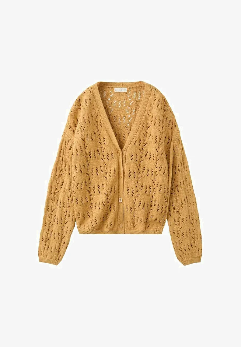 Strickweste gelb