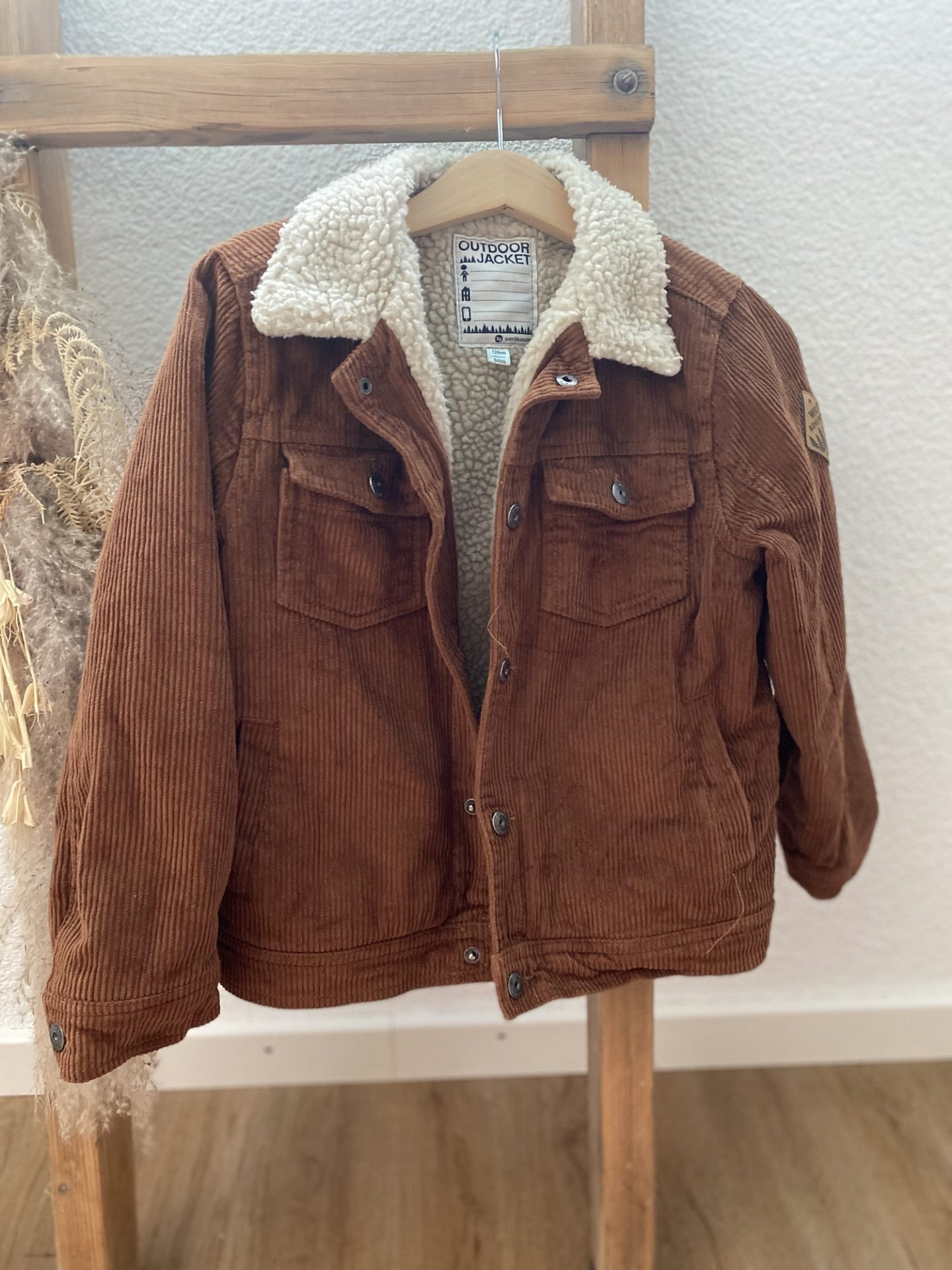 Cordjacke braun Kind