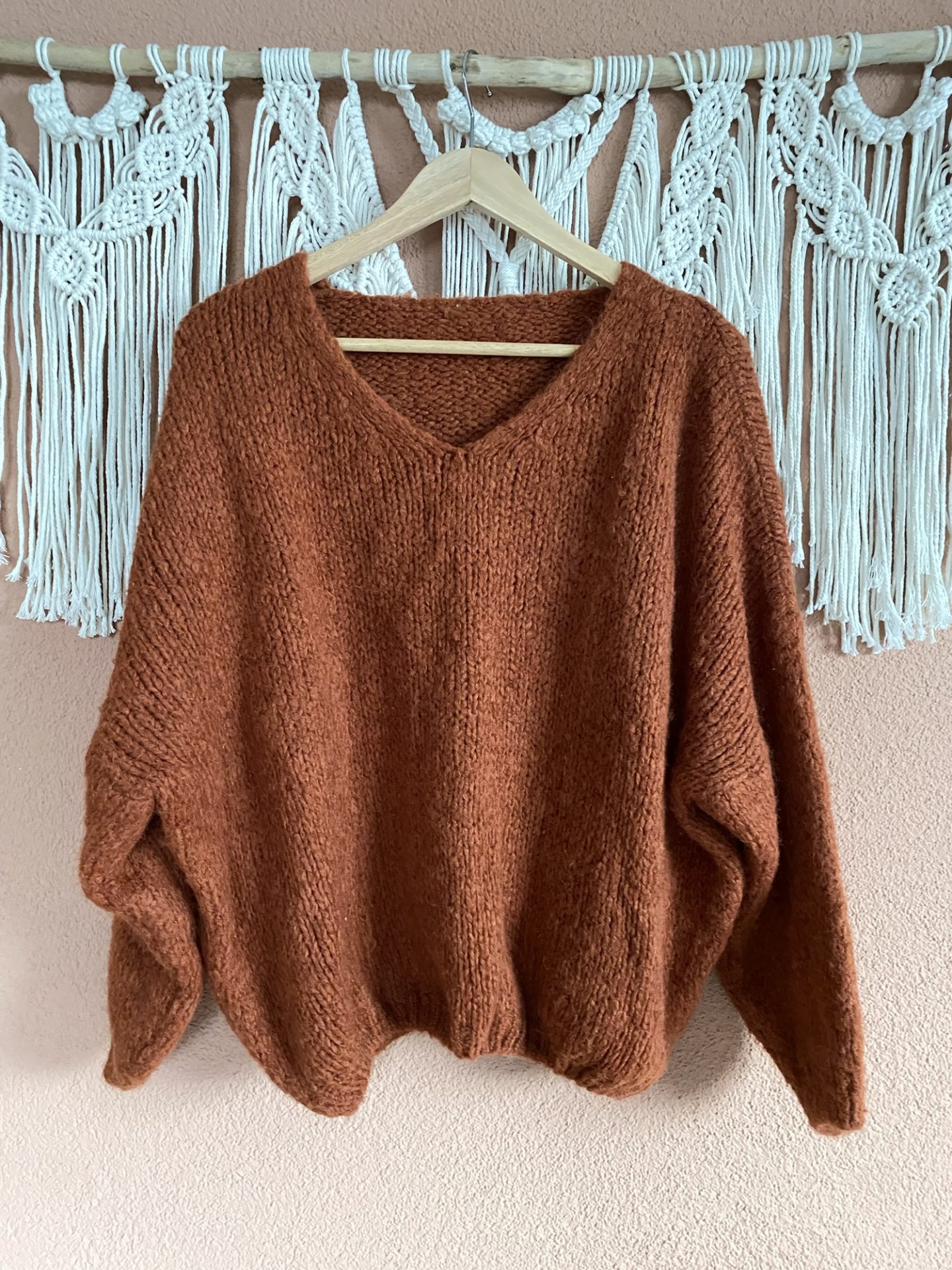 Strickpulli rost