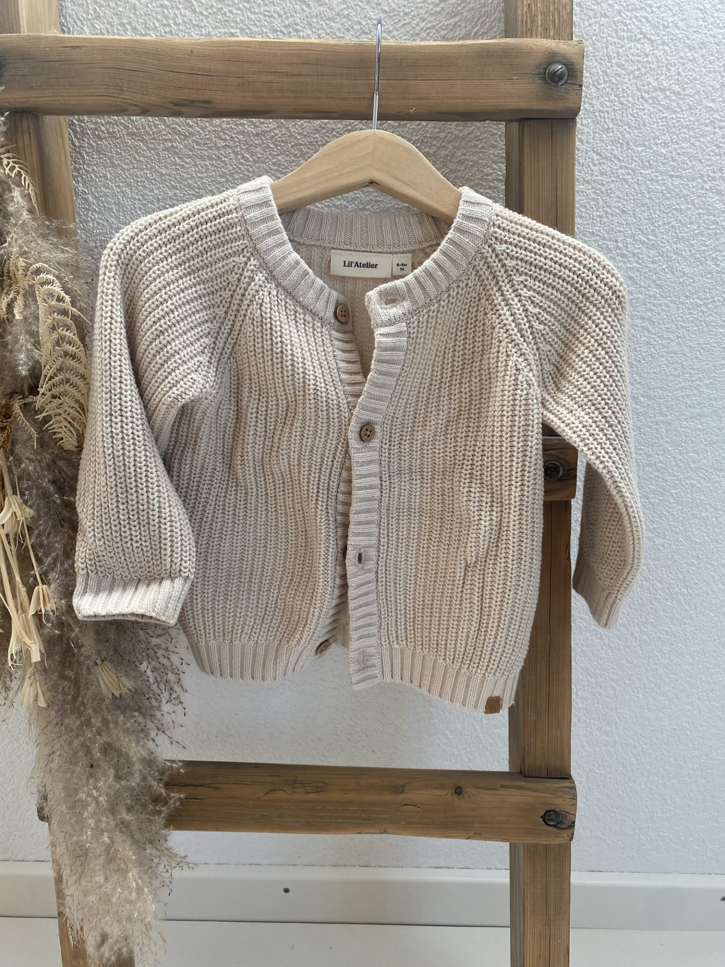 Strickweste creme