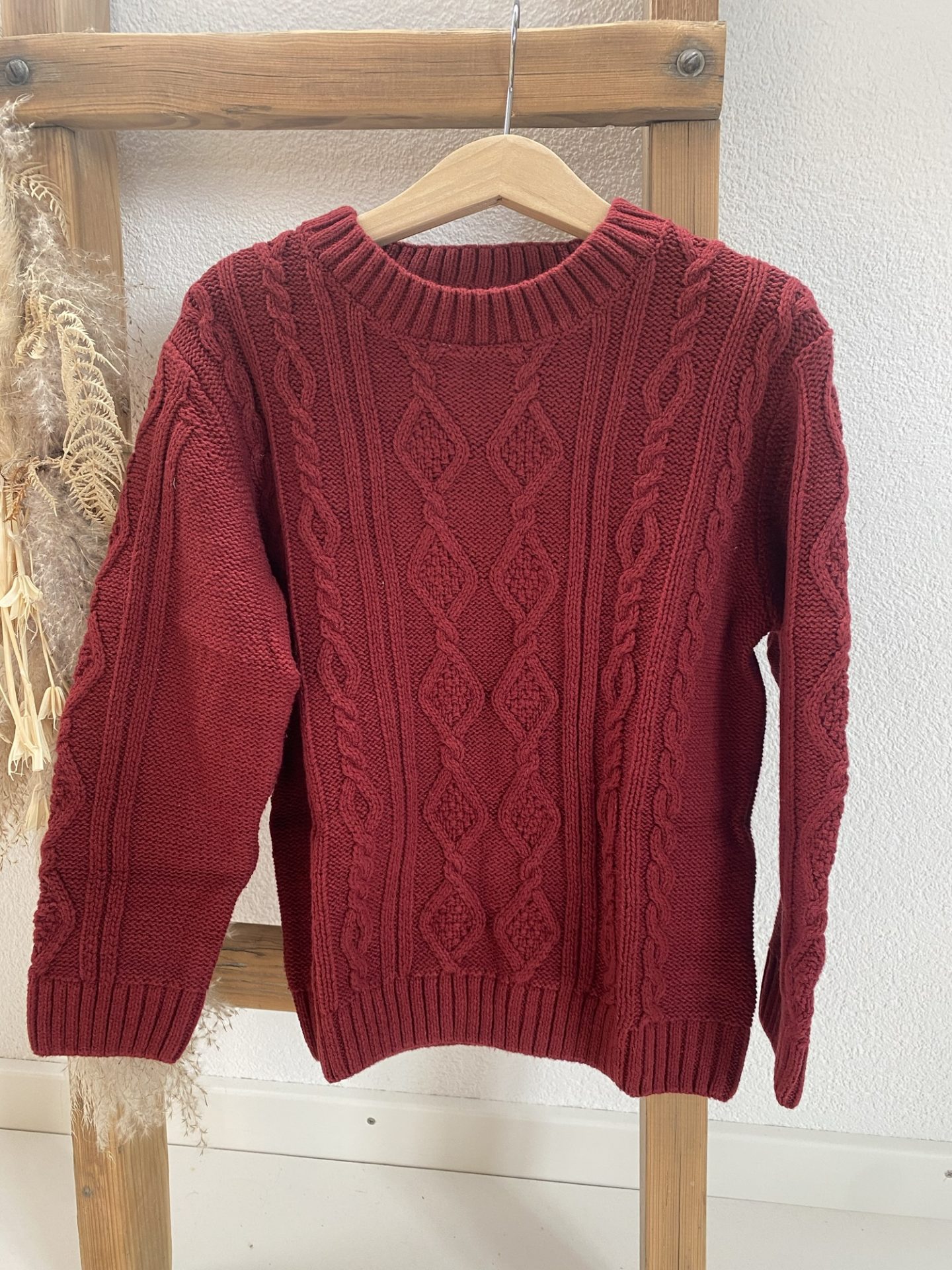 Strickpullover rot