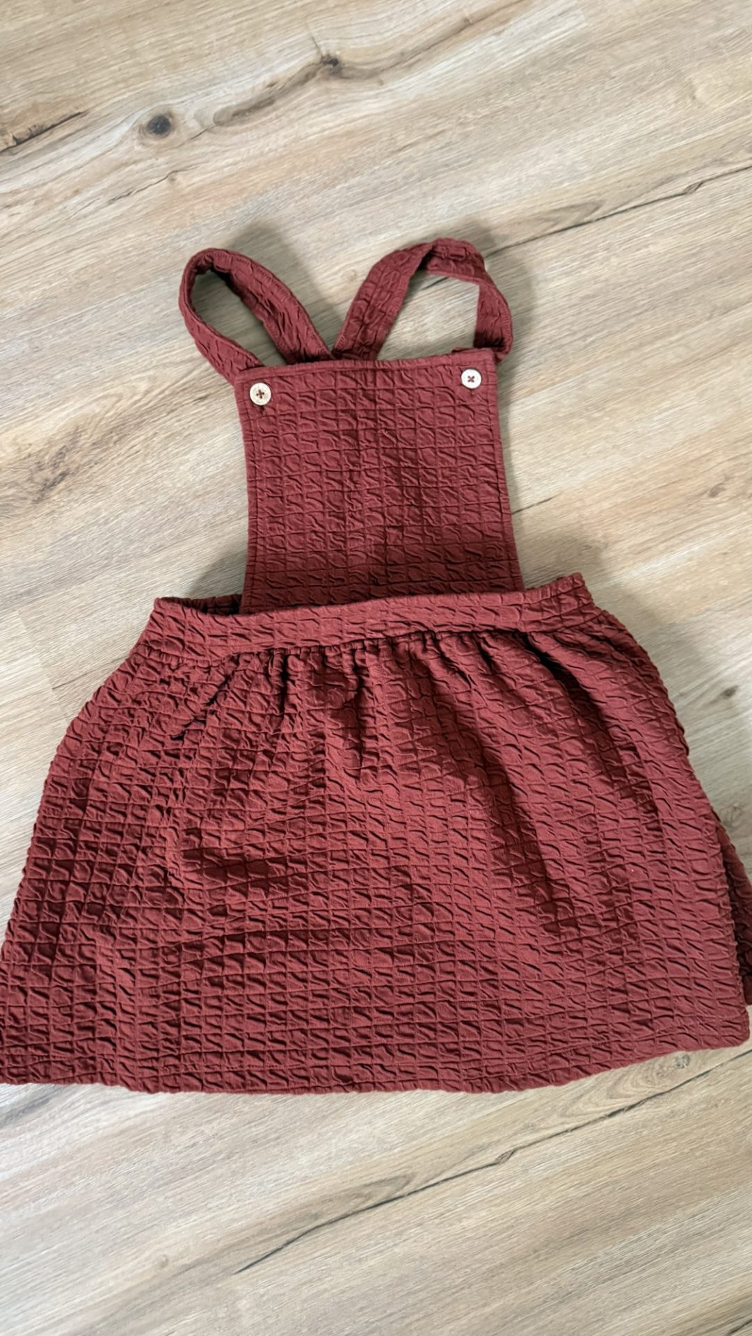 Trägerkleid burgund